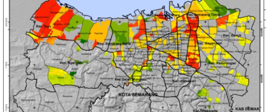Peta Banjir Kota Semarang