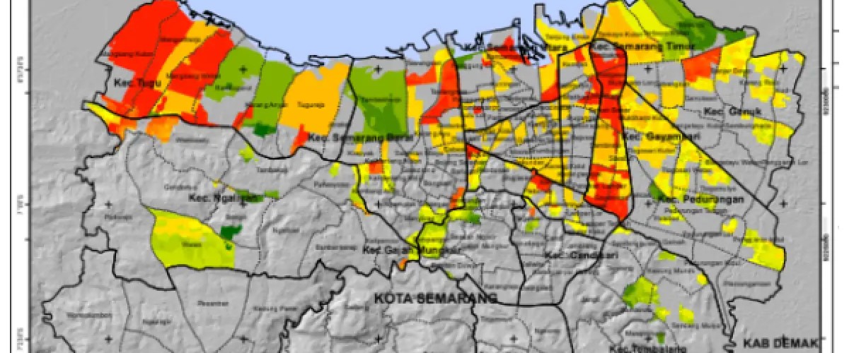 Peta Banjir Kota Semarang